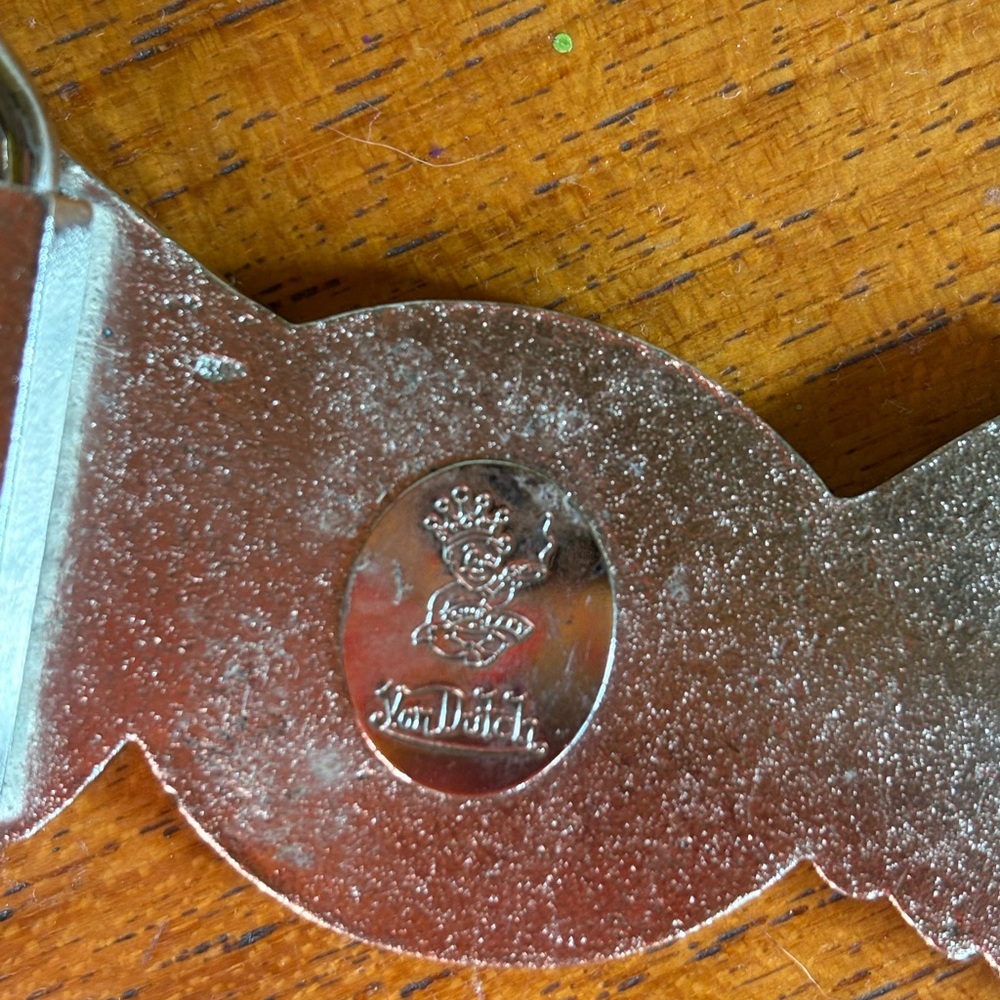 1990s von Dutch flying eyeball belt buckle - Picture 4 of 5
